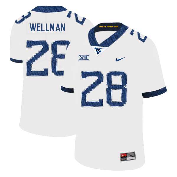 West Virginia Mountaineers 28 Elijah Wellman White College Football Jersey Dzhi,We sell and wholesale West Virginia Mountaineers 28 Elijah Wellman White College Football Jersey Dzhi on line form chian!